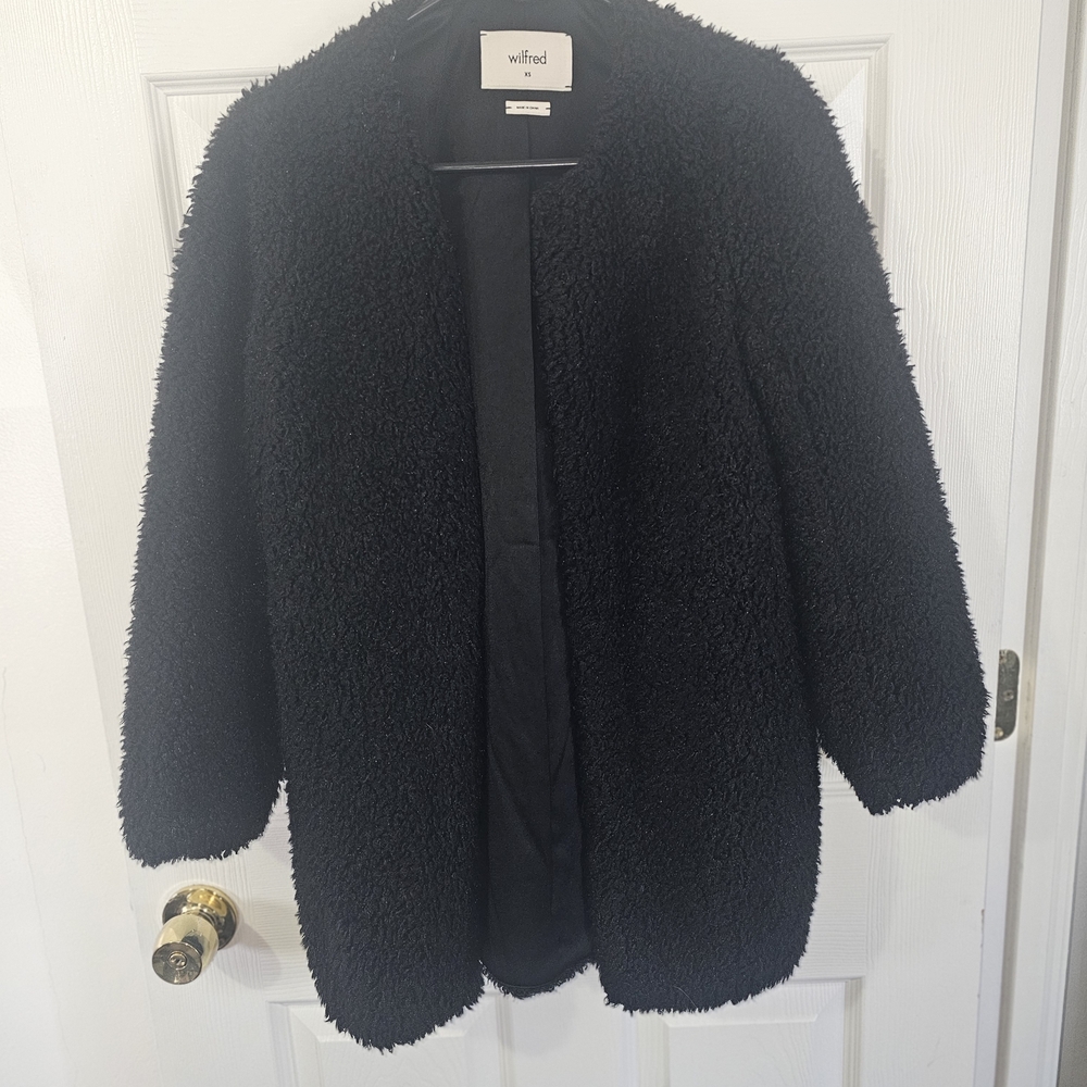 Wilfred Midnight Teddy Jacket